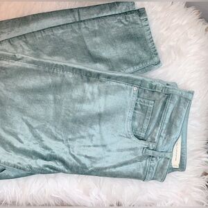 Pilcro and the Letterpress High Rise Jeans in Light Blue